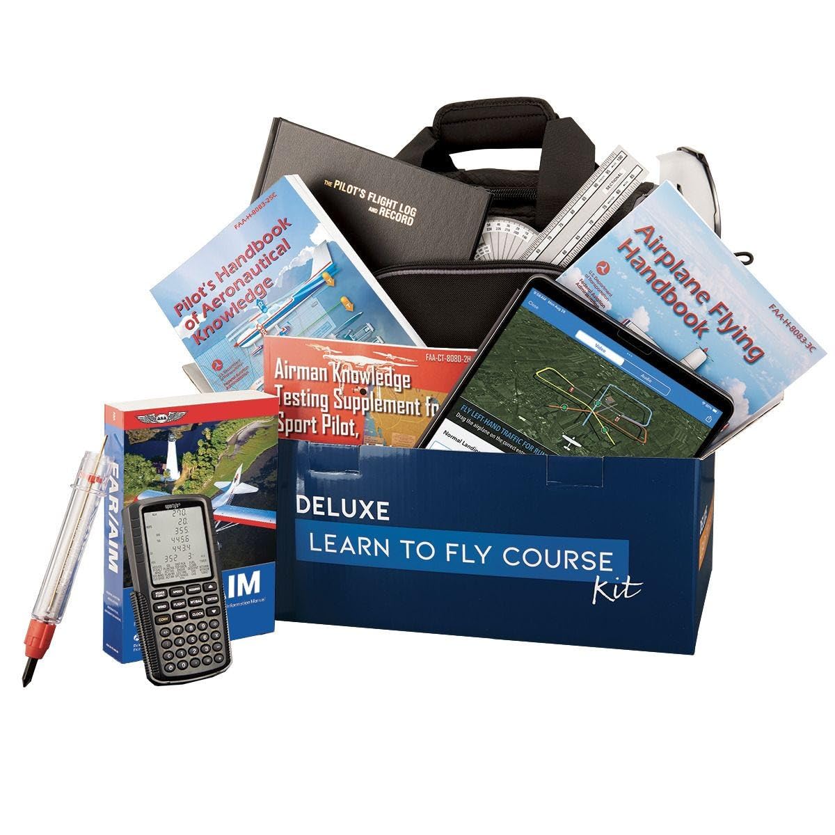 Amazon.com: Sporty's Deluxe Learn to Fly Kit - Private Pilot